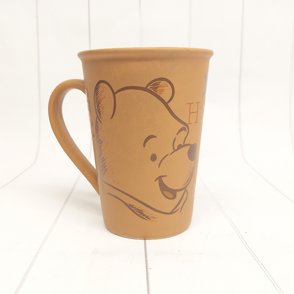 DISNEY Winnie the Pooh LOYAL HUMBLE SHY Tall Mug
